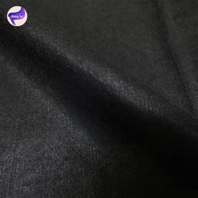 100% Kain Spunlace Viscose Hitam